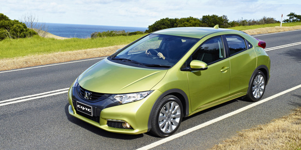 Functional and eyecatching design - meet the new Honda Civic.
Photo / Supplied