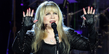 Stevie Nicks performs with Fleetwood Mac in New Plymouth in 2009. Photo / David Fairey