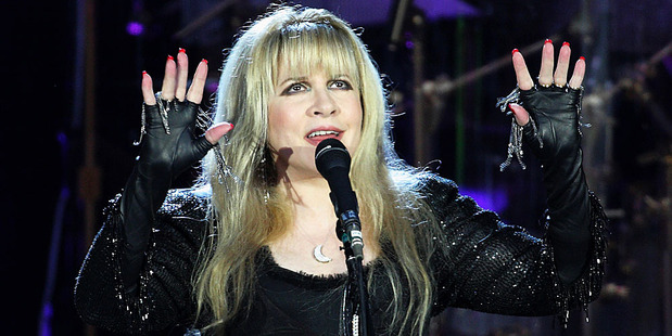 Stevie Nicks performs with Fleetwood Mac in New Plymouth in 2009. Photo / David Fairey