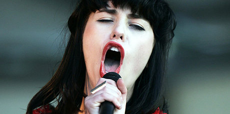 Kimbra has performed on Jay Leno's Tonight Show. Photo / Michael Craig