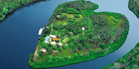 Sir Richard Branson's private Makepeace Island, off the coast of Noosa in Queensland, can be hired by groups of holidaymakers. Photo / Supplied