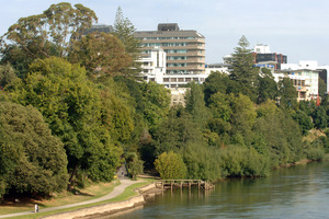 A peaceful and history-filled trail meanders along Hamilton's Waikato River. (Expand the image to see a map of the walk). Photo / NZPA
