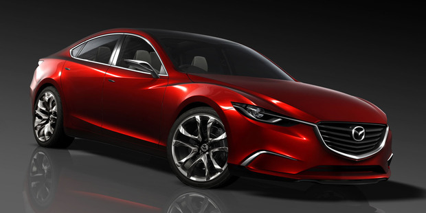The next-gen Mazda6 will take its design from the well-received Mazda Takeri concept car. Photo / Supplied