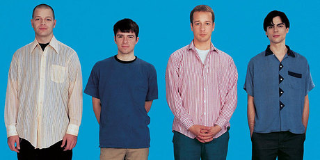 The cover of Weezer's 1994 self-titled record, dubbed The Blue Album. Photo / Supplied