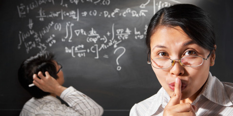 It's official (well, in one study at least). Women have narrowed the gap - and in some countries exceeded the IQ levels of men. Photo / file
