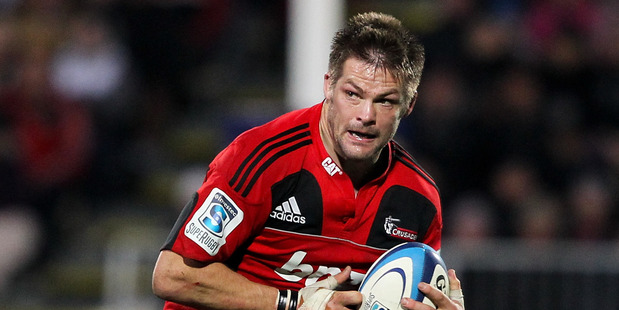 Richie McCaw of the Crusaders in action against the Bulls. Photo / Getty Images