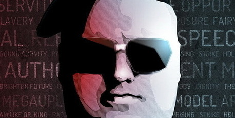 Kim Dotcom's shadow may be a factor in the Government's future. Photo / Twitter