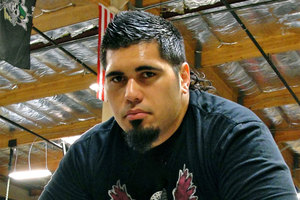Brice Ritani-Coe is slowly starting to make ripples in the murky world of heavyweight boxing. Photo / supplied.