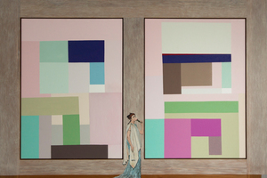 'Diptych with Figure' Photo / Andrew McLeod
