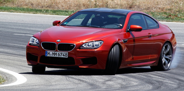 BMW's freshly-launched in M6 Coupe during an Ascari expression session. Photo / Al Bryant