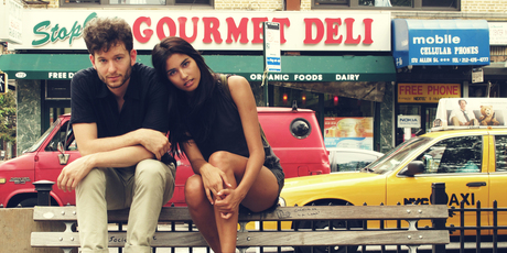 Fashion blogger Isaac Hindin-Miller has a column in The New York Times and his girlfriend, Ashika Pratt, is an international fashion model. Photo / Jonas Bresnan