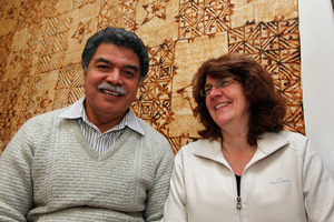 Sione and Julie Fonua. Photo / Supplied