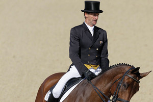 Mark Todd is the only gold medallist in the 75-strong field. Picture / AP