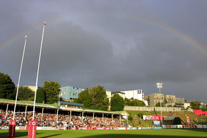 Carlaw Park has been the scene of many a tall tale - on and off the field.
Photo / Getty Images