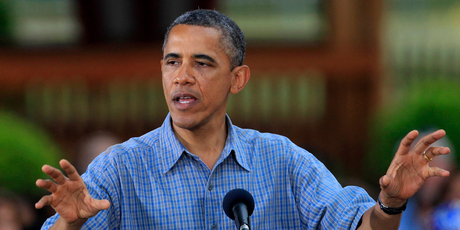 President Barack Obama released an ad that alleged the firm Mitt Romney founded shipped American jobs to China and Mexico. Photo / AP