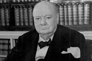 Sir Winston Churchill. File photo / Supplied
