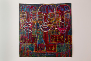 Talking Heads/Manawhenua by Emily Karaka at Orexart. Photo / Supplied