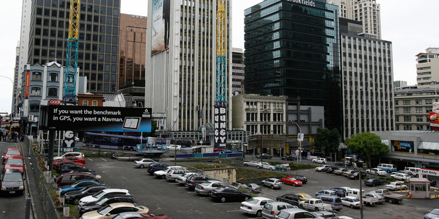 The site of Furu Ding's planned hotel is 106 Albert St. Photo / Greg Bowker