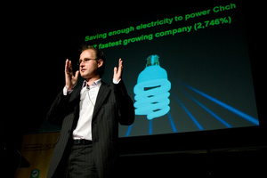 Chief executive Chris Mardon says Energy Mad is committed to delivering its prospectus projections. Photo / Dean Purcell