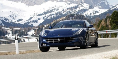 Ferrari's FF is about as serious as you can get for a ski weekender - off the production line, of course. Photo / Supplied