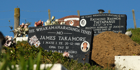 James Takamore was laid to rest in Bay of Plenty following his death in 2007, but his partner has been fighting to have him reburied in Christchurch. Photo / File