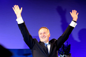 John Key missed out on a comprehensive election victory but he retains the confidence of New Zealanders. Photo / Janna Dixon