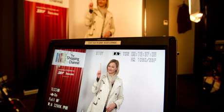 Maggie Armstrong, the first person to audition for the Shopping Channel last month. The channel, which launches in October, is hoping for 600,000 NZ women viewers a week. Photo / Kellie Blizard