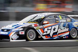 Dutch driver Jeroen Bleekemolen will join Shane van Gisbergen (pictured) in the Stone Brothers Racing Ford Falcon for October's V8 Supercar international. Photo / Christine Cornege.