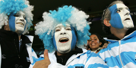 No other side in world rugby knows better than them how to stick to a gameplan than Argentina. Photo / Ron Burgin