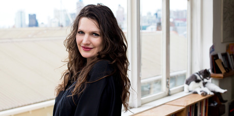 Kristine Crabb at her St Marys Bay home. Photo / Babiche Martens