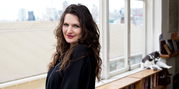 Kristine Crabb at her St Marys Bay home. Photo / Babiche Martens