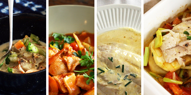 Fish is a versatile ingredient to be added to chowders; stews; made into French fillets or baked with winter vegetables. Photos / Janna Dixon