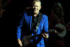 Glen Campbell, seen here performing at the Las Vegas Hotel in June, has cancelled what would have been his last New Zealand shows. Photo / AP Glen Campbell, seen here performing at the Las Vegas Hotel in June, has cancelled what would have been his last New Zealand shows. Photo / AP