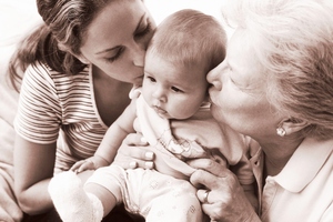 Researchers have found grandmothers living nearby offer great benefits to their children's children. Photo / Thinkstock