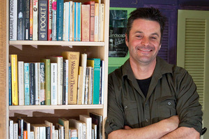 This bookcase project uses dowels instead of screws. Photo / Sarah Ivey