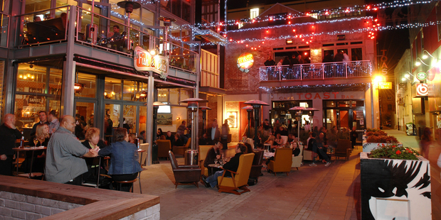 South of Lichfield is one of the Garden City's trendy meeting places. Photo / Supplied