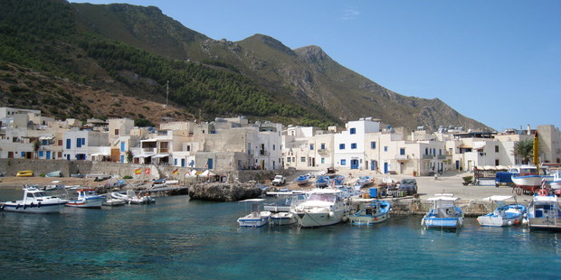 The small cubed houses of Marettimo give the island a distinctly North African feel. Photo / Creative Commons image by Flickr user furibond