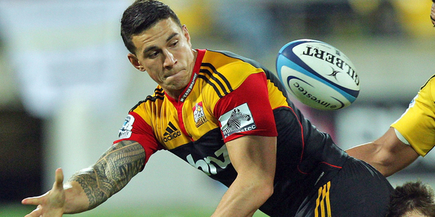 Sonny Bill Williams made 18 runs for a total of 161 metres, two linebreaks, and got away six off-loads in the tackle. Photo / Getty Images