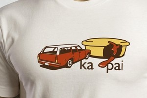 It's a hard road finding the perfect New Zealand themed T-shirt. Photo / Supplied