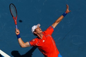 Andy Murray is looking to go one better after reaching the Australian Open final last year. Photo / Getty Images