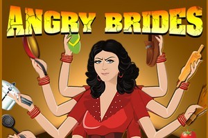 Angry Brides lets players attack dowry-greedy grooms with a variety of weapons.