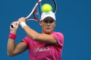 Sam Stosur will meet Romania's Sorana Cirstea in Tuesday's third match in Rod Laver Arena. Photo / Getty Images