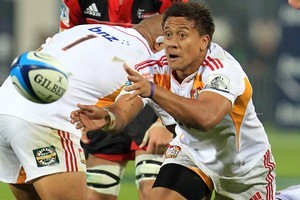 Tim Nanai-Williams says he has never felt fitter heading into the Super 15 season. Photo / Duncan Brown
