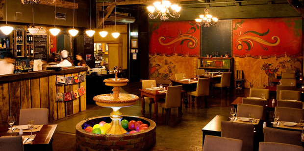 Besos Latinos, a Latin American restaurant in the Elliott Stables. Photo / Babiche Martens