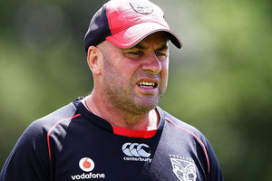 Warriors coach Brian McClennan. Photo / Getty Images.