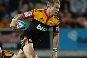 Tim Nanai-Williams, Robbie Robinson (pictured) and Asaeli Tikoirotuma have all re-signed with the Chiefs franchise until 2014.