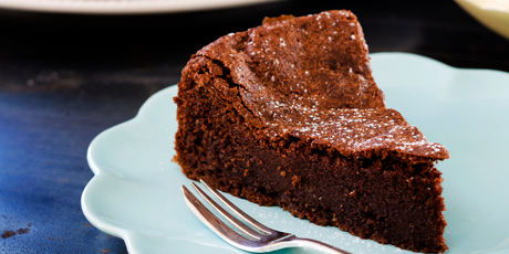 Chocolate almond cake. Photo / Babiche Martens