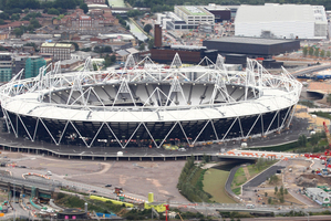 The 2012 Olympic Stadium. Photo / AP