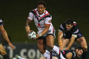 Manu Vatuvei of the Warriors.