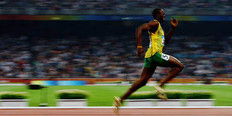 Usain Bolt's astonishing feats at Beijing ensure all eyes will be on the men's 100m as he tries for a repeat. Picture / AP